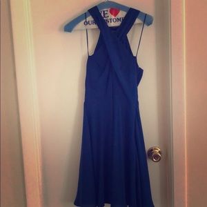 EXPRESS royal blue dress